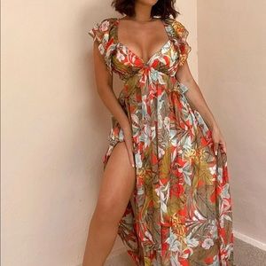 Bring me mimosas maxi dress 🥂